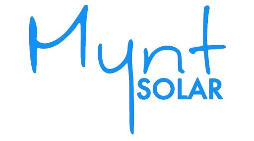 mynt solar icon blue